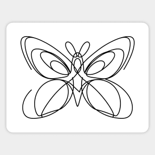 Butterfly Line Magnet